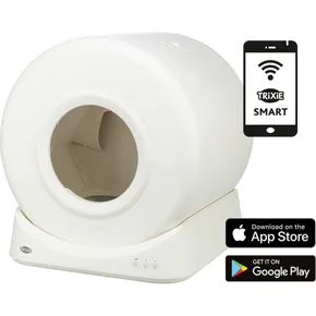 Samočistící SMART toaleta pro kočky, 51 x 56 x 54 cm, bílá (RP 7,40 Kč)